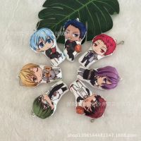 Anime Peripheral Kurokos Basketball Plush Pendant Kuroko Akashi Vulcan Print Key Chain Pendant Gift Wholesale 【JULY】