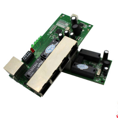 OEM คุณภาพสูง Mini ราคาถูก5พอร์ตโมดูลสวิทช์ Manufaturer บริษัท PCB Board 5พอร์ต Ethernet Network Switches Module