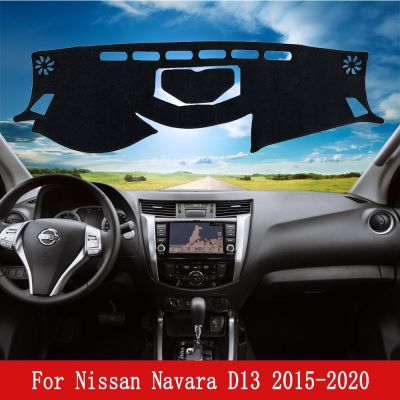 Avoid Light Dashboard Cover Dash Mat Pad Custom for Nissan Navara NP300 Frontier D23 2015 2020 Sunshade Rug Non-slip Accessories