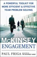 หนังสืออังกฤษใหม่ The McKinsey Engagement: a Powerful Toolkit for More Efficient and Effective Team Problem Solving [Hardcover]
