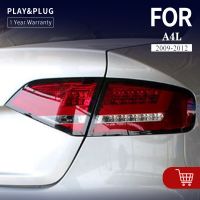 แต่งรถสำหรับ Audi A4 A4L ไฟท้าย B8 2009-2012โคมไฟ LED ไฟท้าย Trunk Trunk B8 A4 Audi Taillightfdhgf