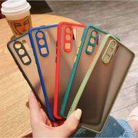 [พร้อมส่ง]​ เคสหลังด้านกล้องขอบสี มี5สี Samsung A03S A02S A22(4G) A22(5G) A70 A01 Notr10Lite S10Lite M32 เคสกันกล้องได้