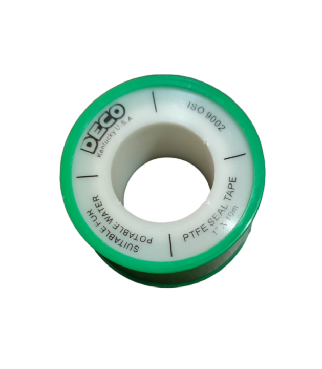 Teflon Tape 1 x 10 Meters , PTFE Seal Tape 1 Inches (3Pcs), PTFE Teflon