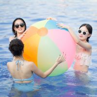 Super big 80cm PVC inflatable ball kid child air beach ball swimming pool outdoor giant roll ball toy sport water play B38002