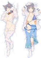 อะนิเมะญี่ปุ่น Moriran Kagura Yumi nekoimi เซ็กซี่สาวปลอกหมอน Otaku BL Dakimakura ร่างกายกอดหมอนปกของขวัญ