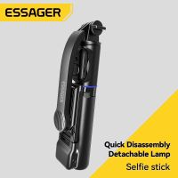 Essager Selfie StickDegree Photo Holder Lengthened Tripod Live Broadcast Support All Mobile Phones Bluetooth Remote Control TikT Selfie Sticks