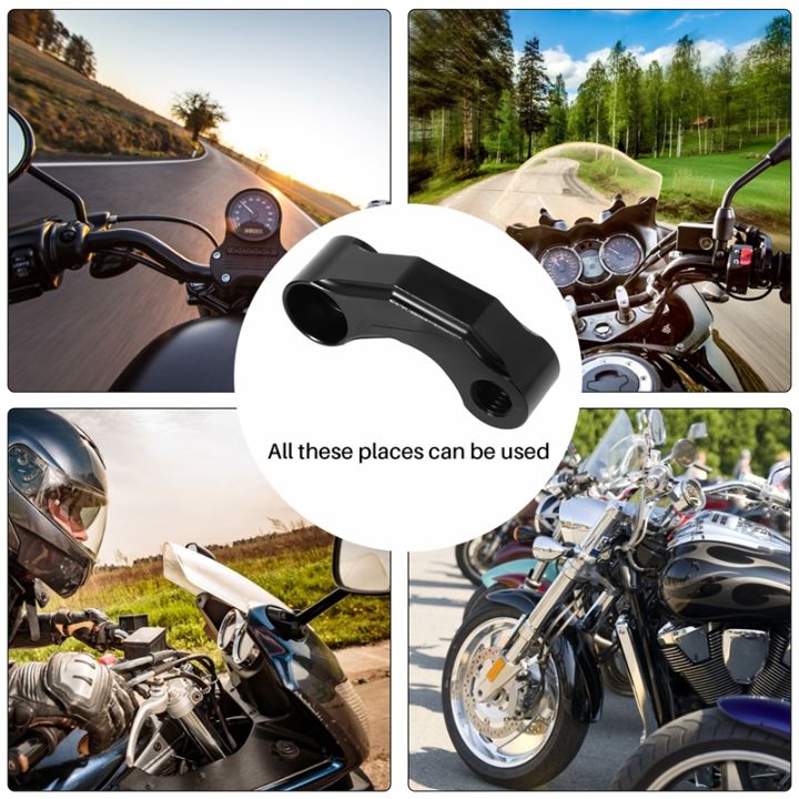 motorcycle-mirror-riser-extension-bracket-adapter-for-bmw-r1200gs-lc-adv-13-18-r-ninet-r1200r-premium-cnc-aluminum-alloy-black