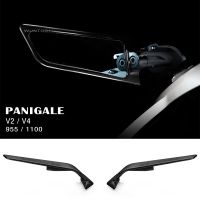 Motorcycle Mirrors For Ducati Panigale V2 955 V4 1100 Stealth Mirrors Sports Winglets Mirror Kit Adjustable Mirrors Wing Mirrors