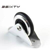 3SIXTY Single Mudguard Fender Wheel Rollers for Brompton Bicycle Silver