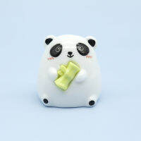 Fanzi 2ชิ้น Kawaii PANDA Cabin เรซิ่น cabochons สำหรับกิ๊บติดผมเครื่องประดับ DIY อุปกรณ์ตกแต่งงานฝีมือ