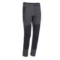 กางเกงขายาวเดินป่าสำหรับผู้ชาย MENS DARK GREY  MOUNTAIN TREKKING TROUSERS FORCLAZ