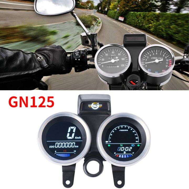 Digital Meter Assembly for Suzuki GN 125 Speedometer Odometer Gauge