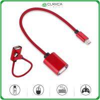 CLMXCA PC U Disk Type-C ตัวเชื่อมต่อไมโคร USB สมาร์ทโฟนสายอะแดปเตอร์ OTG สายเชื่อมต่อข้อมูลแอนดรอยด์