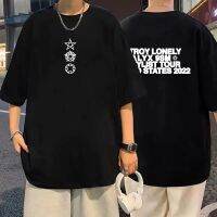 Rapper Destroy Lonely Alyx Double Sided Print Tshirt Men Hip Hop Rap T-shirt Man Street T Shirt Mens Oversized 100% Cotton Tees 4XL 5XL 6XL