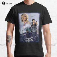 New Point Break Movie Poster Classic T-Shirt Cotton Tee Shirt Big And Tall Shirts For Men Custom Aldult Teen Unisex