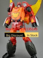 DX9ของเล่น D06ก้านร้อน Rodimus ของขวัญในสต็อกของเล่นอนิเมะตุ๊กตาขยับแขนขาได้แปลงร่างสำหรับปาร์ตี้3Rd สุดพิเศษโมเดลหุ่นยนต์