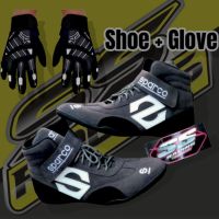 ถุงมือยาง พลัสไซซ์ สําหรับขี่จักรยานยนต์ SLALOM GOKART TOURING CORNERING Antem สีเทา สีดํา สีขาว