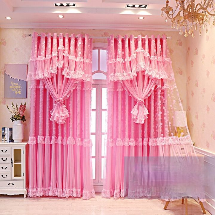 1pcs-korean-style-simple-girl-dream-princess-curtain-finished-lace-bay-window-wedding-room-bedroom-living-room-shading-f8317