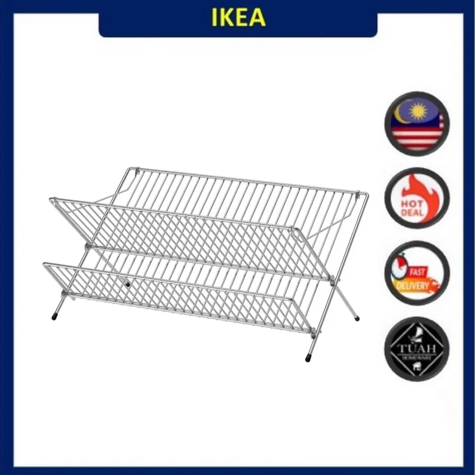 KVOT Dish drainer, galvanized - IKEA