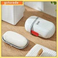 GOTORADE แบบพกพาได้ ที่จัดระเบียบของ เคสสำหรับเดินทาง กล่องใส่สบู่ จานสบู่ ภาชนะบรรจุบรรจุ พลาสติกทำจากพลาสติก