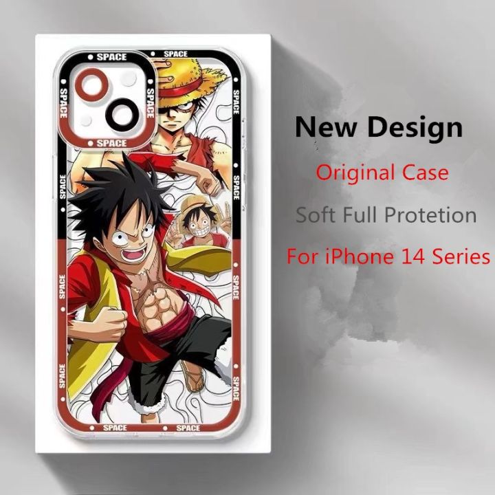Thiết kế ốp trong suốt One Piece đã trở thành mốt trong giới trẻ. Sản phẩm được tạo nên từ chất liệu độc đáo giúp bảo vệ điện thoại của bạn cũng như thể hiện sự tình yêu với chú hải tặc Monkey D. Luffy và đồng đội.