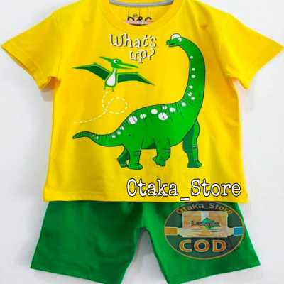 รายละเอียดผลิตภัณฑ์ของ Stelan เสื้อผ้าเด็กใหม่ล่าสุดเด็กชายและเด็กหญิงลายไดโนเสาร์/เสื้อผ้าเด็ก Cwok สำหรับ1-1O ปี