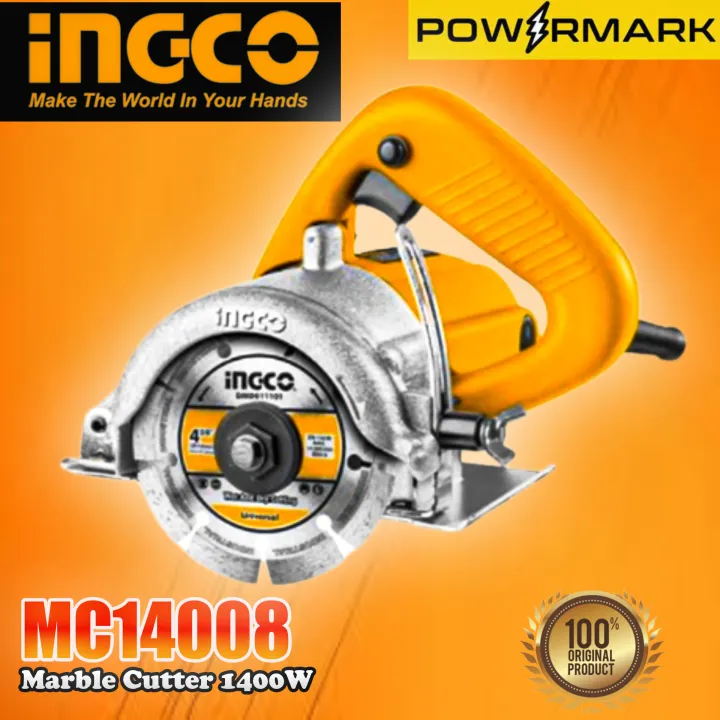 INGCO MC14008 Marble Cutter 1400W [POWERMARK | IPT] | Lazada PH