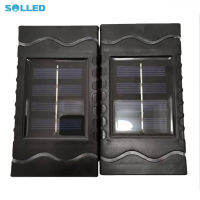 Outdoor Solar Wall Lamp Modern Style LED Wall Sconces With Solar Panels For Living Room Bathroom Garage Patio