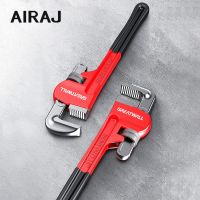 AIRAJ 8/10/12 Inch Pipe Wrench Industrial Heavy Duty Pipe Pliers Adjustable Anti-Corrosion Rust and Plumbing Wrench Repair Tools