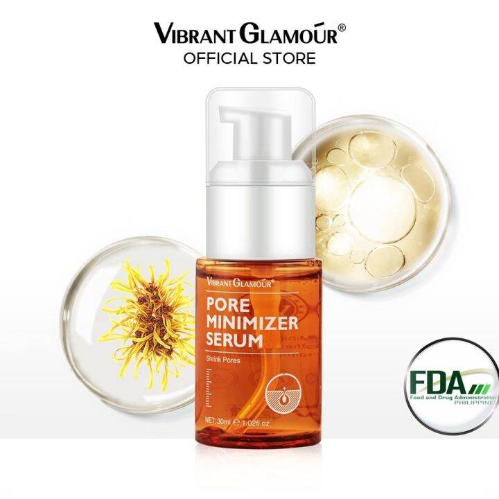 VIBRANT GLAMOUR FDA Pore Minimizer Serum BHA Blackheads Remover Shrink