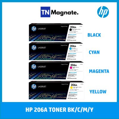 [หมึกพิมพ์เลเซอร์] HP 206A BK/C/M/Y เลือกสี