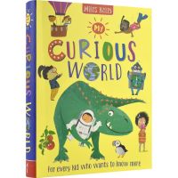 Miles Kelly my curious world Q &amp; a series picture books 6 years old + Earth Moon animals and plants multi theme popular science picture books childrens Encyclopedia popular science books extracurricular reading materials imported in English