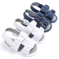 Newborn Baby Shoes Boy Girl Denim Canvas Summer Soft-sole Slipper Cotton Infant First Walkers Toddler Crib Sandals