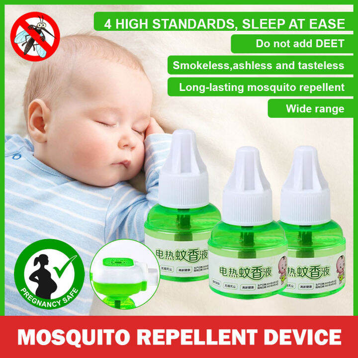 Electric Mosquito Coil Liquid Repellant Odorless Gentle Non Toxic For Baby Pregnant , Repellent