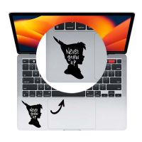 Peter Pan Never Grow Up Vinyl Laptop Trackpad Sticker for Macbook Pro 14 16 Air Retina 13 15 Inch Mac Skin Phone Notebook Decal