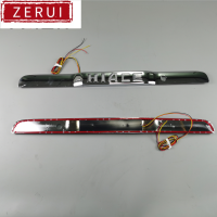 ZR สำหรับป้ายทะเบียน LED หลังไฟเบรคแสงไฟในเวลากลางวันเหมาะสำหรับโตโยต้าไฮเอซ2005-2019 CAR แผ่นป้ายทะเบียนรถยนต์ด้านหลังชุดแต่งรถยนต์แต่ง CAR