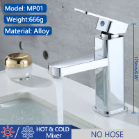 New Basin Sink Bathroom Faucet Deck Mounted Hot Cold Water Stainless Steel Basin Mixer Taps BlackChrome Lavatory Sink ToiletTap