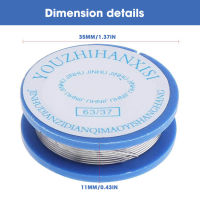 63/37 10กรัม0.8มิลลิเมตรความบริสุทธิ์สูงขัดสนแกนลวดบัดกรีที่มี2% ฟลักซ์และจุดหลอมเหลวต่ำสำหรับหัวแร้งไฟฟ้า
