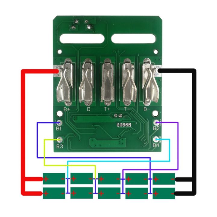 li-ion-battery-charging-protection-circuit-board-pcb-board-for-18v-lithium-battery-rack