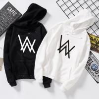 ☂❆ เสื้อผ้าแฟชั่นผู้หญิง เสื้อแจ็คเก็ต เสื้อสเวตเตอร์ Alan Walker Sports ผู้หญิงและผู้ชายแขนยาวบวกกำมะหยี่คู่เสื้อมีฮู้ด