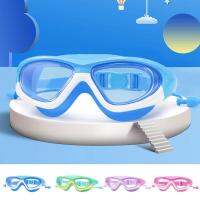 Outdoor Swim Goggles With Earplugs Large Frame Waterproof Anti-Fog UV Protection Swimming Glasses For Kids And Youth Aged 6-14 Accessories Accessories