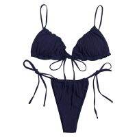 ชุดว่ายน้ำ Tankini ใส่สบายสำหรับแฟชั่นสำหรับผู้หญิงยี่ห้อใหม่ชุดว่ายน้ำแบบเต็มตัวพิมพ์เพิ่มขนาดชุดว่ายน้ำมีเบาะรองนั่งริมชายหาด