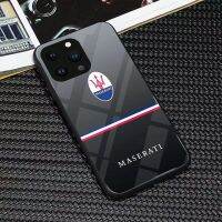 เคสโทรศัพท์กันกระแทก Maserati 14 /Pro/plus/pro Max/ 13/12/11กระจกป้องกัน