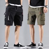 [Chaoku Clothing] กางเกงขาสั้นแบบลำลองกางเกงขาสั้นชายกางเกงกางเกงขาสั้นผู้ชายเกาหลีหลายกระเป๋า