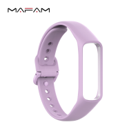 MAFAM สายนาฬิกาซิลิโคนสำหรับ Samsung Galaxy Fit2 SM-R220,สายรัดกีฬากันน้ำหลากสี