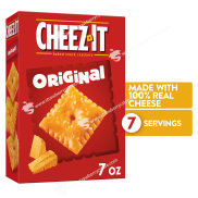 Bánh Cracker Giòn Phô Mai Truyền Thống Cheez-It Original, Hộp 198g 7 Oz.