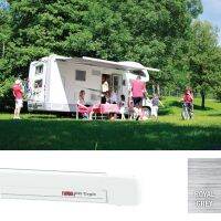 Fiamma F45 Eagle 350 Awning Polar White - Royal Grey กันสาดแบบไฟฟ้าติดข้างรถบ้าน Motorhome , Caravan ,Campervan , RV