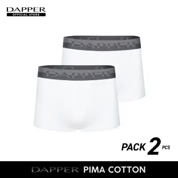 Dapper Pima Cotton Briefs – Black (Pack 2 Pcs.)