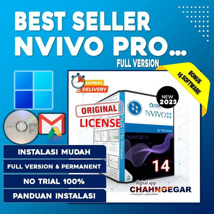 Nvivo 14 Pro Full Version LISENSI ORIGINAL Software Analisis Data ...