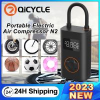 Protable Air Pump Mini Electric Inflator 150 PSI Type-C 5 Modes Preset Tire Pressure For Car Motorcycle Xiaomi Ecological Chain2